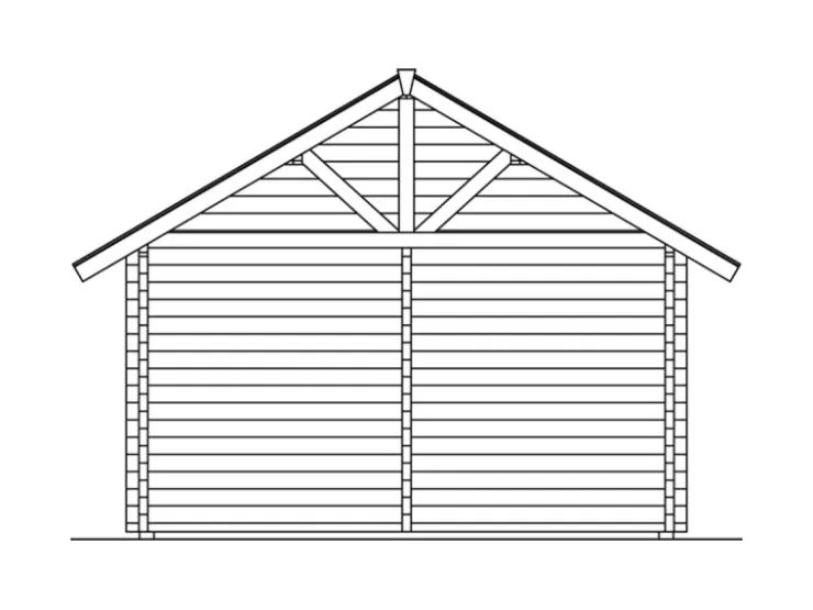 Holzfenster*Skan Holz -Gartenhaus Toronto 4 mit Dachschalung B x T 420 cm x 660 cm