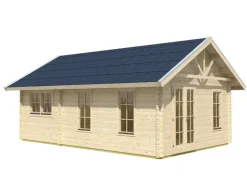 Holzfenster*Skan Holz -Gartenhaus Toronto 4 mit Dachlattung B x T 420 cm x 660 cm