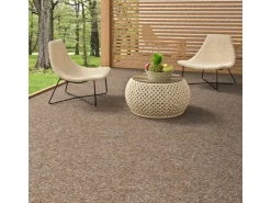 Drainage^Snapstyle Kunstrasen Rasenteppich mit Noppen Kingston 200x300cm Beige