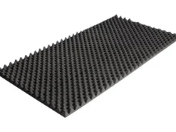 Softpur Dämmstoffe^Noppenschaum Akupur 1000 mm x 2000 mm x 50 mm Dunkelgrau