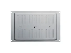 SOTECH Lüftungsgitter^Lüftungsgitter Oval 260 x 165 mm mit Schiebeverschluss Verschließbar Edelstahl