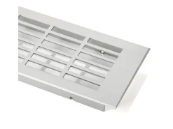 SOTECH Lüftungsgitter^Lüftungsgitter Lochung Eckig 750 mm Alu EV1