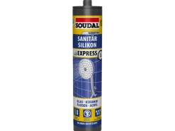 Fliesenzubehör*Soudal Sanitär Express Silikon 300 ml Manhattan