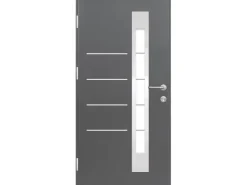 Türdichtungen|Haustüren* Splendoor Thermospace Sicherheits-Haustür Berlin Prime RC2 Anthr. 100x210 cm L Anthrazit
