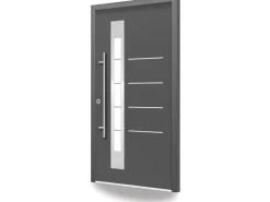 Türdichtungen|Haustüren* Splendoor Thermospace Sicherheits-Haustür Berlin Prime RC2 Anthr. 100x210 cm L Anthrazit