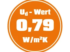 Türdichtungen|Haustüren* Splendoor Thermospace Sicherheits-Haustür Berlin Prime RC2 Anthr. 100x210 cm L Anthrazit