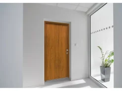 Wohnungseingangstüren*Splendoor Wohnungseingangstür BARI ACOUSTIC 44dB RC2 Rechts Golden Oak nach Maß