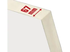 Wohnungseingangstüren*Splendoor Wohnungseingangstür BARI ACOUSTIC 44dB RC2 Links Weiß nach Maß
