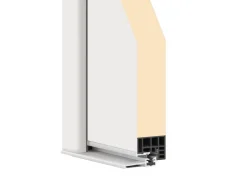 Wohnungseingangstüren*Splendoor Wohnungseingangstür BARI ACOUSTIC 44dB RC2 Links Weiß nach Maß
