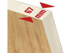 Wohnungseingangstüren*Splendoor Wohnungseingangstür BARI ACOUSTIC 44dB RC2 Links Eiche nach Maß
