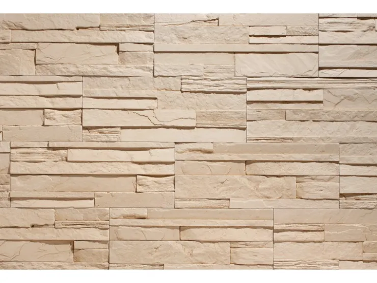 Akustikpaneele|Verblender* Stegu Verblender Creta Gips 20 cm x 50 cm Beige