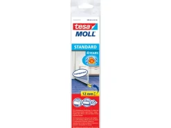 Fensterdichtungen|Türdichtungen*Tesa moll Standard Türdichtschiene für glatte Böden Transparent