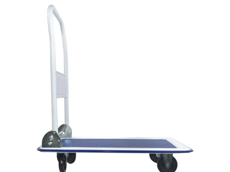 Tronitechnik Bauzubehör|Baugeräte^Transportwagen Plattformwagen klappbar - 150 kg Tragkraft mit Antirutschbeschichtung - Ladefläche 72x48 cm
