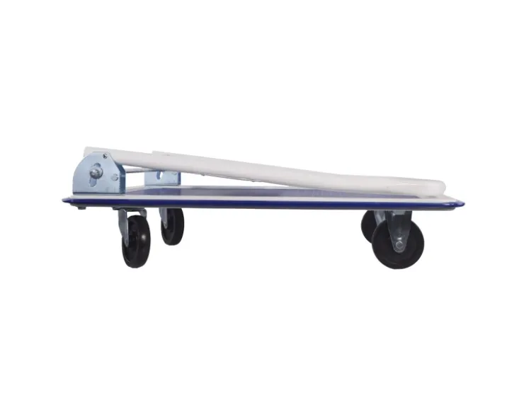Tronitechnik Bauzubehör|Baugeräte^Transportwagen Plattformwagen klappbar - 150 kg Tragkraft mit Antirutschbeschichtung - Ladefläche 72x48 cm