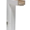 Türzargen|Türdichtungen*GetaDoor Türzarge CPL Arctic Weiß ähnl. RAL 9016 (GL222) 73,5 cm x 198,5 cm x 20,5 cm Re