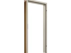 Türzargen*GetaDoor Türzarge CPL Eiche Silber Nachb. (GLN38) 86 cm x 198,5 cm x 14,5 cm Anschlag L/R