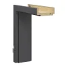 Türstopper|Türdichtungen*GetaDoor Türzarge CPL GL416 Titangrau 98,5 cm x 198,5 cm x 18,5 cm Anschlag L