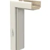 Türstopper|Türdichtungen*GetaDoor Türzarge CPL Weiß ähnl. RAL 9010 (GL223) 86,0 cm x 211,0 cm x 14,5 cm Anschlag L
