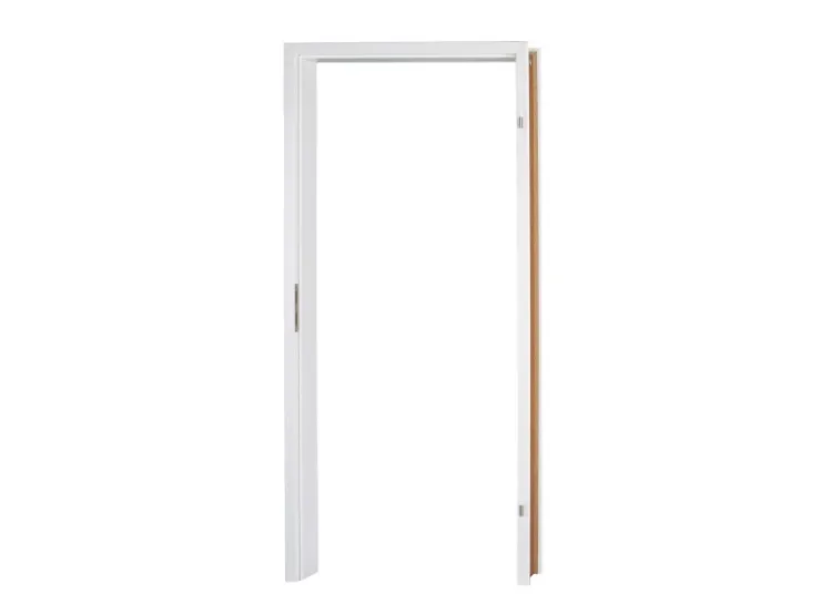 Türzargen|Türdichtungen*GetaDoor Türzarge Dekor Weiß ähnl. RAL 9010 (GA24) 86,0 cm x 198,5 cm x 14,5 cm Li und Re