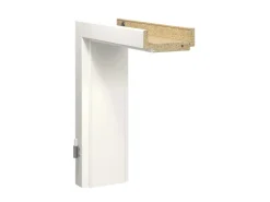 Türzargen|Türdichtungen*GetaDoor Türzarge Dekor Weiß ähnl. RAL 9010 (GA24) 86,0 cm x 198,5 cm x 14,5 cm Li und Re