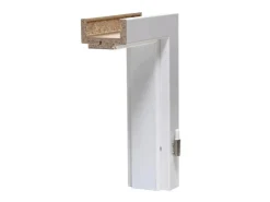 Türzargen|Türdichtungen*GetaDoor Türzarge Dekor Weiß ähnl. RAL 9010 (GA24) 86,0 cm x 198,5 cm x 14,5 cm Li und Re