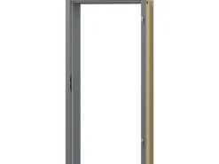Türzargen*GetaDoor Türzarge GLN747 Staubgrau 86 cm x 198,5 cm x 12,5 cm Anschlag R