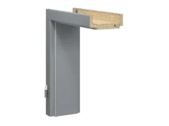 GetaDoor Türdichtungen|Zimmertüren^Türzarge GLN747 Staubgrau 98,5 cm x 198,5 cm x 33 cm Anschlag R