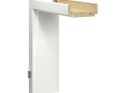 Türzargen*GetaDoor Türzarge Neoline CPL-Folie Weiß 86 cm x 198,5 cm x 8 cm Anschlag L