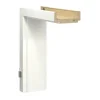 GetaDoor Terrassentüren|Türzargen^Türzarge Weiß lackiert ähnl. RAL9016 86 cm x 198,5 cm x 8 cm Li