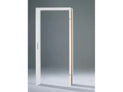 Türzargen*GetaDoor Türzarge Weiß lackiert ähnl. RAL 9010 profiliert 86,0 cm x 198,5 cm x 16,5 cm Li