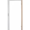 Türzargen*GetaDoor Türzarge Weiß lackiert ähnl. RAL 9010 profiliert 86,0 cm x 198,5 cm x 10 cm Re