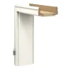 Türzargen*GetaDoor Türzarge Weiß lackiert ähnl. RAL9016 profiliert 86 cm x 198,5 cm x 14,5 cm Re