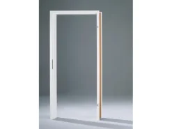 Türzargen|Türdichtungen*GetaDoor Türzarge Weiß lackiert ähnl. RAL 9010 profiliert 73,5 cm x 198,5 cm x 10 cm Li