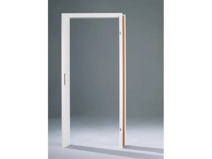 Türzargen|Türdichtungen*GetaDoor Türzarge Weiß lackiert ähnl. RAL 9010 profiliert 73,5 cm x 198,5 cm x 10 cm Li
