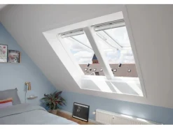 Dachfenster*Velux Klapp-Schwing Fenster GPL SK10 2066 Weiß Lackiert 114 x 160 cm