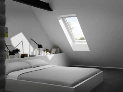 Dachfenster*Velux Klapp-Schwing Fenster GPU SK06 0069 Energie Hitzeschutz Weiß 114 x 118 cm