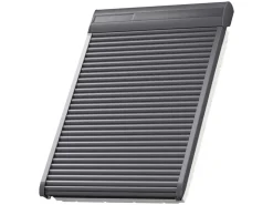 Velux Dachfenster^Solar-Rollladen SSL SK06 0000S Alu. Dunkelgrau 114 cm x 118 cm
