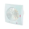 Badlüfter* VENTS Axialer Abluftventilator Für Wand & Decke Quiet 100 TH Mit Nachlauf & Hygrostat