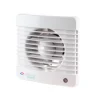 Badlüfter|Rohrventilatoren^VENTS Kleinraumventilator Wandventilator Silenta-M 100 VTH Mit Zugschalter, Nachlauf & Hygrostat