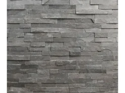 Akustikpaneele|Wandfliesen* Verblender Schiefer Schwarz 15 cm x 60 cm