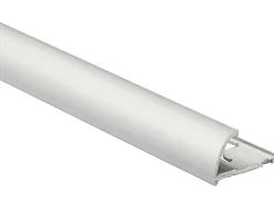 Arcansas Wandfliesen|Fliesenzubehör^Viertelkreis-Abschlussprofil Alu eloxiert 10 mm x 2,7 m Silber Matt
