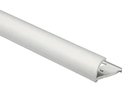 Wandfliesen|Fliesenzubehör*Arcansas Viertelkreis-Abschlussprofil Alu eloxiert 8 mm x 1 m Silber Matt
