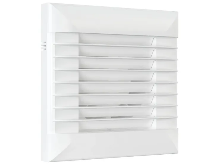 VLANO Badlüfter^Badlüfter FLAP 125 mit Automatischen Jalousien