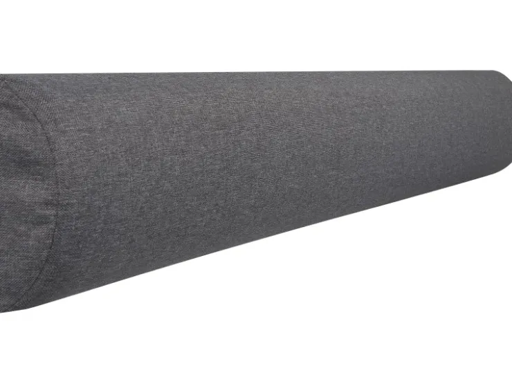 Akustikpaneele|Dekor-Paneele^Wandkissen Bolster 120 cm x 15 cm Struktur Dunkelgrau