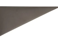 Akustikpaneele|Dekor-Paneele* Wandkissen Dreieck 15 cm x 30 cm Samt Dunkelgrau