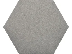 Akustikpaneele|Dekor-Paneele^Wandkissen Hexagon 30 cm x 30 cm Struktur Hellgrau