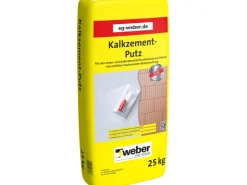 Saint-Gobain Weber Mörtel|Putze^Weber Kalkzement-Putz 25 kg