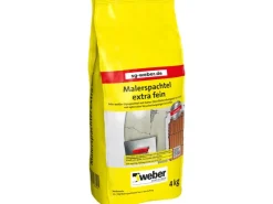 Saint-Gobain Weber Ausgleichsmassen^Weber Malerspachtel extra fein Weiß 4 kg