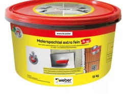 Putze|Mörtel*Saint-Gobain Weber Weber Malerspachtel Extra Fein to go 15 kg