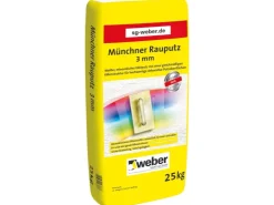 Saint-Gobain Weber Putze^Weber Münchner Rauputz 3 mm Körnung Innen und Außen 20 kg pastös